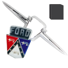 Load image into Gallery viewer, Trunk Emblem & Bezel Bundle; 1956 Mainline, Customline Car, Station Wagon