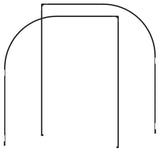 One Piece Door Seals (Big Door); 1935-40 Tudor