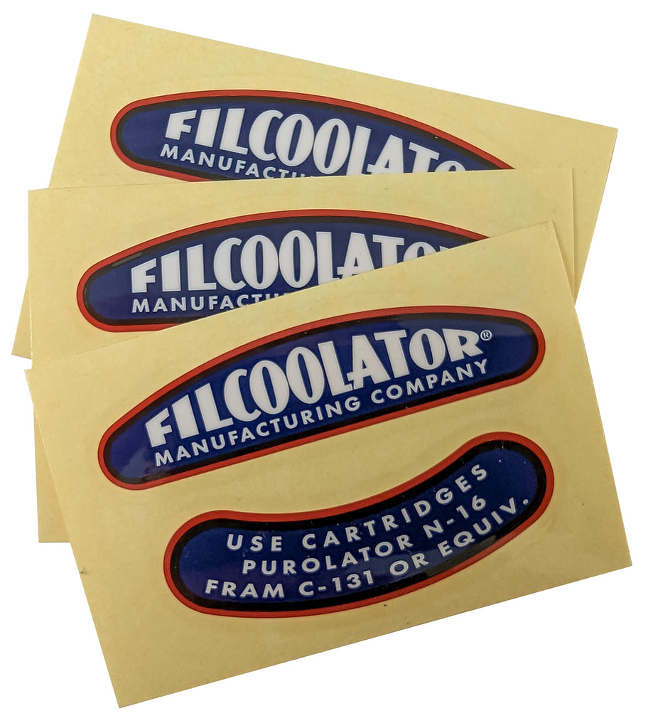 Filcoolator Decals