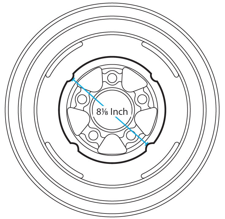 Hub Cap; 1946 Car