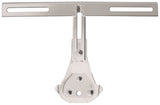 Rear License Plate Bracket (Stainless); 1938-48 Car