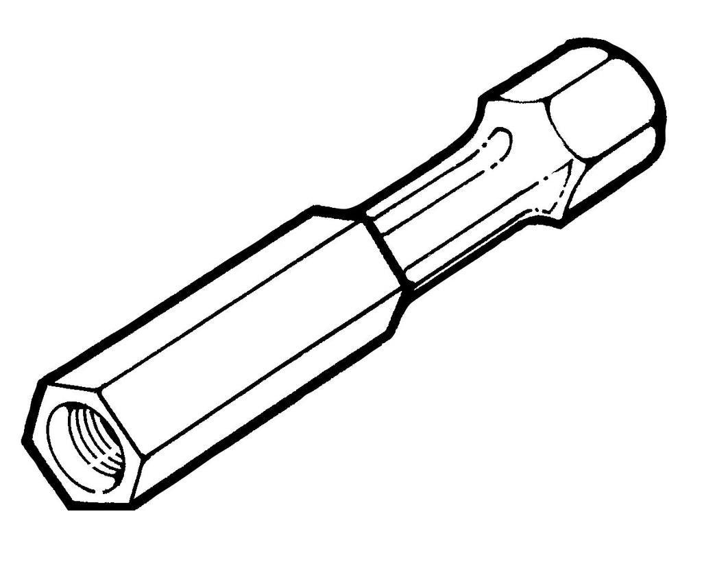 Trunk Handle Extension Nut; 1940 Car