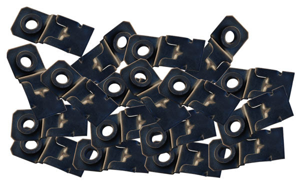 Rear Fender to Body Mounting Clip Set; 1939-40 Car