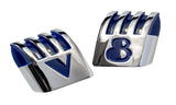 V8 Hood Emblems; 1940 Standard, Pickup