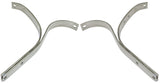 Front Bumper Braces (Stainless); 1940 Deluxe