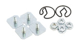 Lower Front Hood Trim Hardware Kit; 1940 Deluxe