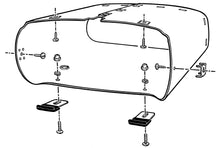 Load image into Gallery viewer, Glove Box & Door Mounting Kit; 1940-48 Car, Station Wagon