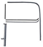 Front Door Window Channel Kit; 1940 Tudor