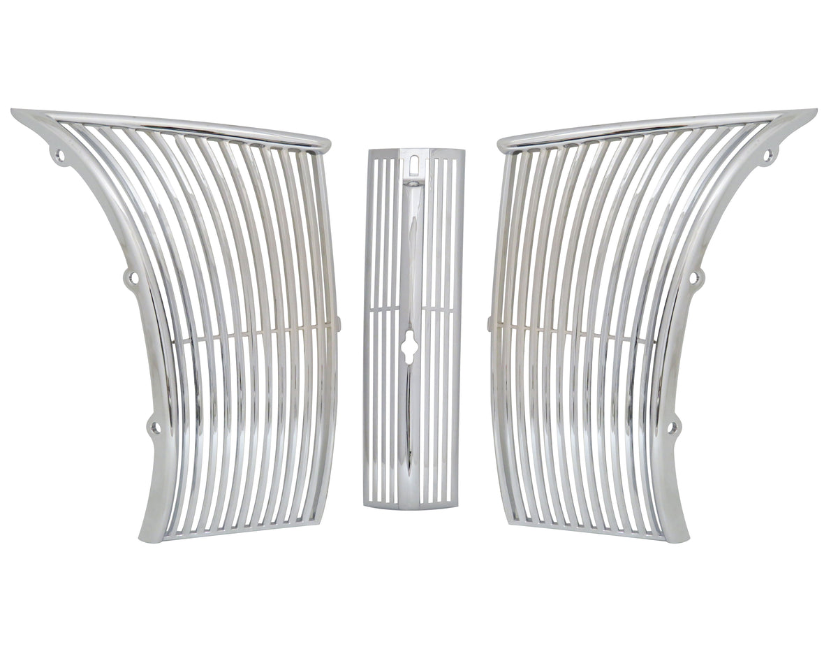 Grille Kit (Chrome Sides); 1940 Standard, 194041 Pickup Bob Drake