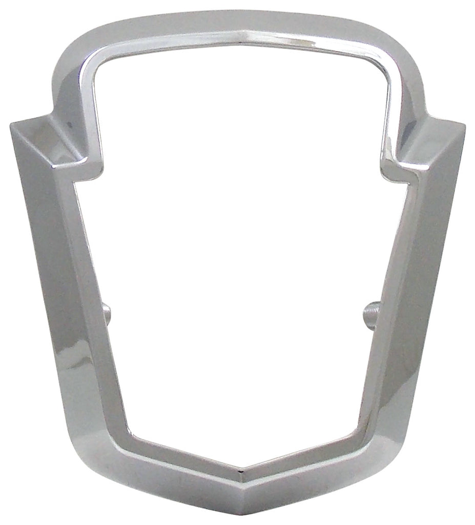 Hood Emblem Bezel; 1950-51 Car, Station Wagon