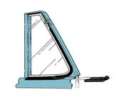 Vent Window Seals; 1941-48 Convertible