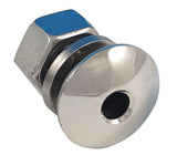 Headlight Stand Bolt w/ Hole (Stainless); 1933-34 Car, 1935-37 Pickup