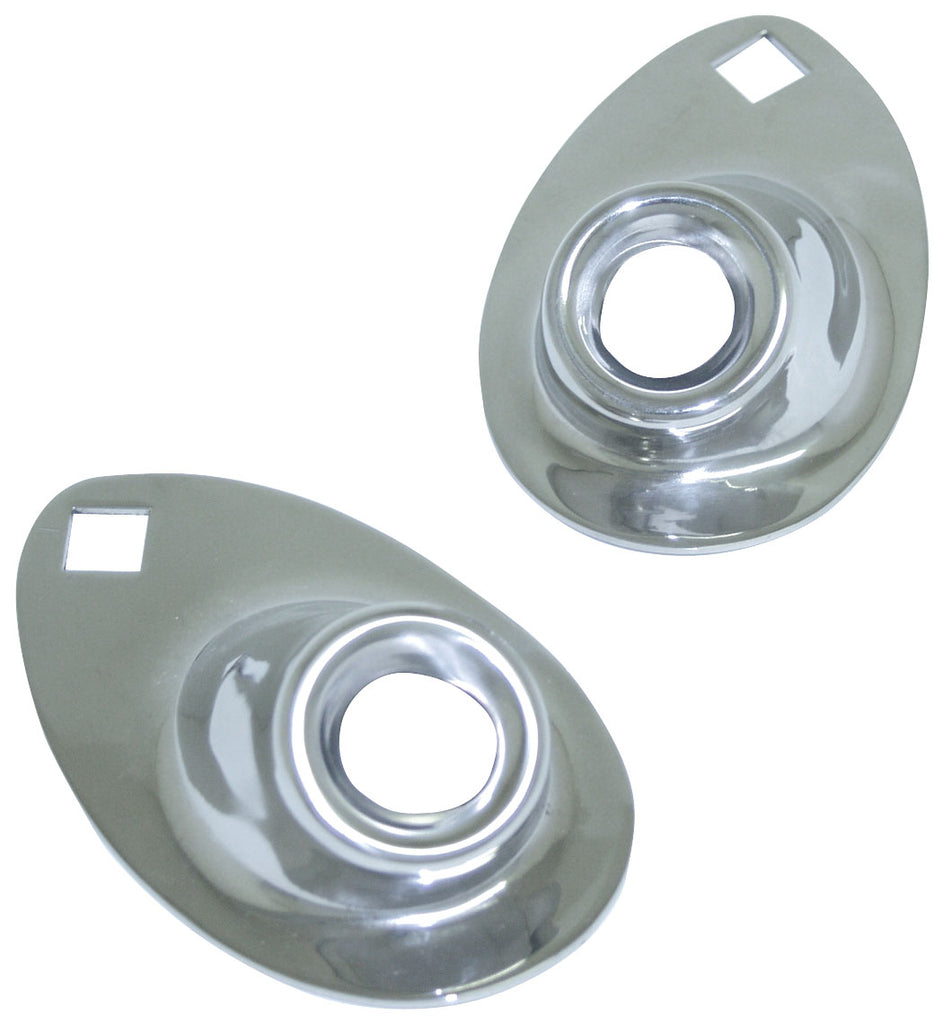 Headlight Stands “Shorty” (Stainless); 1933-34 Car, 1935-37 Pickup