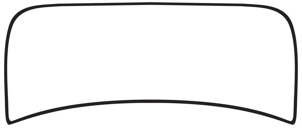 Windshield Seal; 1932 3W Coupe, 1933-34 Car