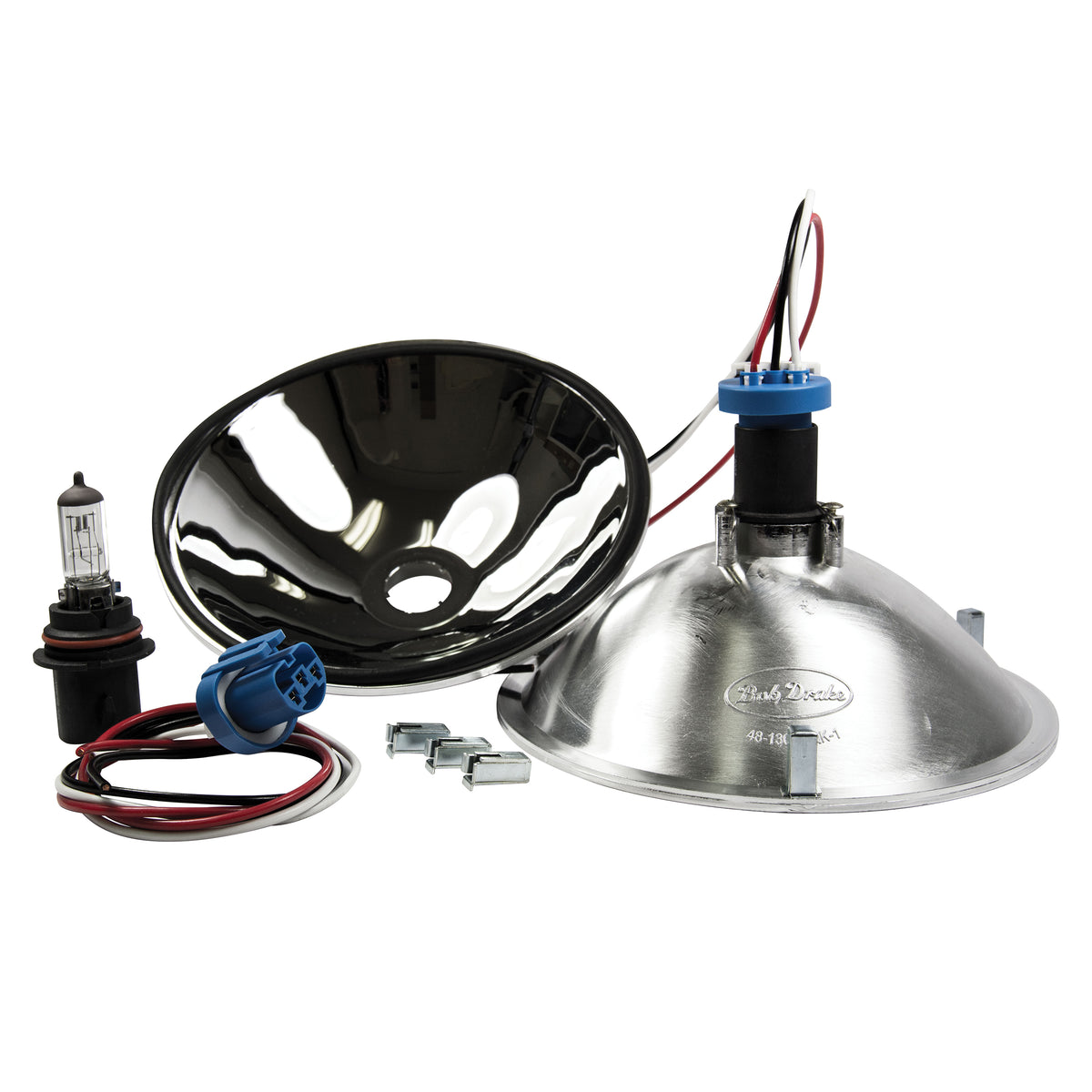Headlight Reflector Kit; 193536 Car, 193539 Pickup, Commercial Bob