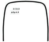 Rear Roll-Up Window Channel Kit; 1935-36 Coupe