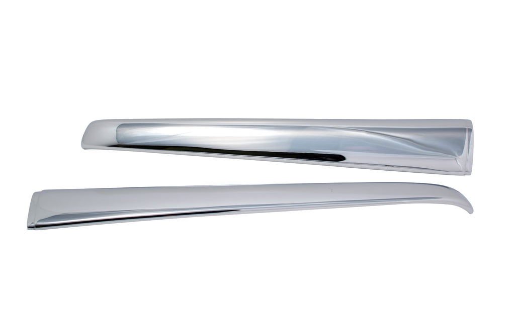 Upper Grille Moldings; 1947-48 Car