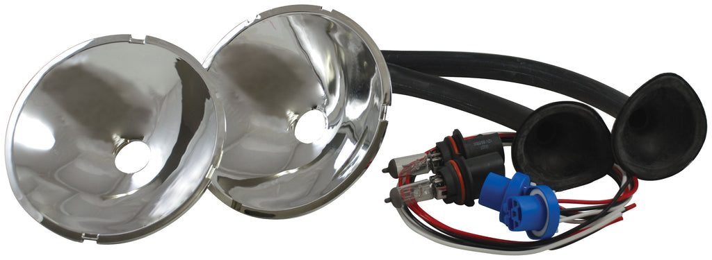 Headlight Reflector Kit; 1937-39 Car