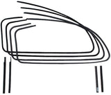 Rear Quarter Window Channel Kit; 1935-36 Tudor
