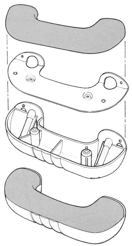 Door Arm Rests; 1948-50 Pickup