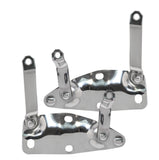 Hood Hinge Brackets (Stainless); 1938-40 Car, 1940-41 Sedan Delivery