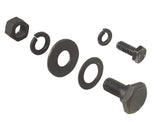 Trunk Lid Support Arm Hardware Kit; 1939-40 Coupe, Convertible