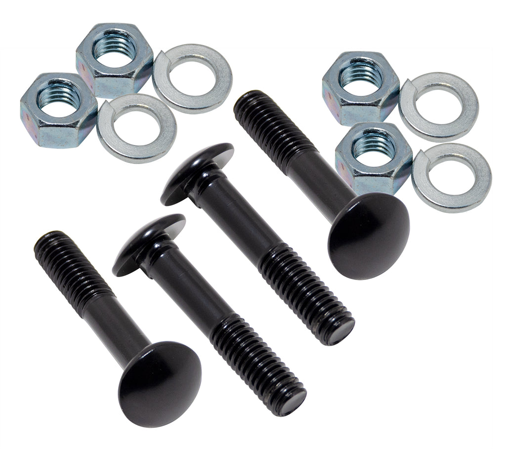 Headlight Bar Bolt Set (Black); 1932 Car, 1932-34 PIickup