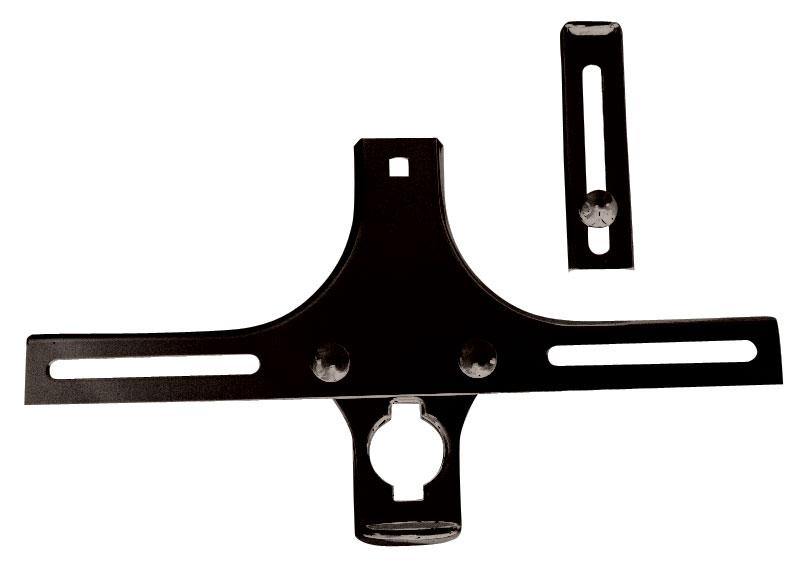 Front License Plate Bracket (Black); 1932 Car, Pickup