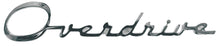 Load image into Gallery viewer, Name Plate, Overdrive; 1953-55 Car, Station Wagon, Sedan Delivery