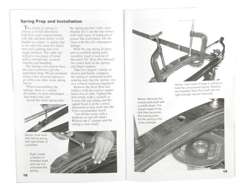 Vern Tardel Dropped Axle Guide; 1932-34 Car, Pickup