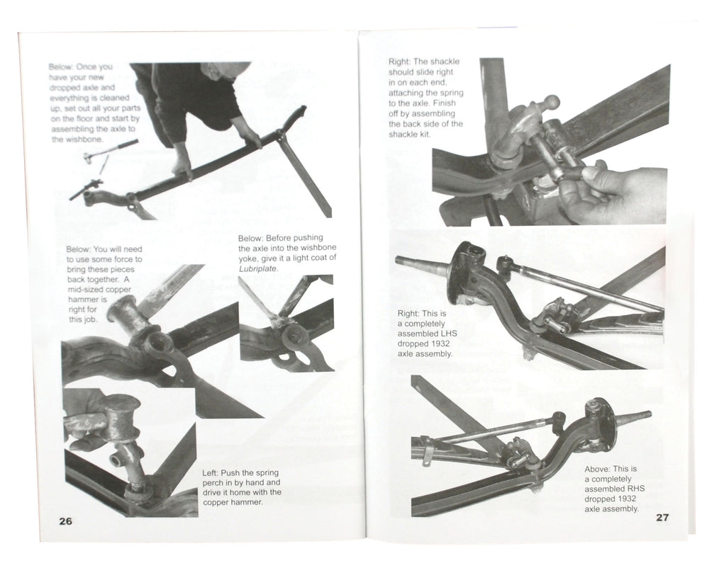 Vern Tardel Dropped Axle Guide; 1932-34 Car, Pickup