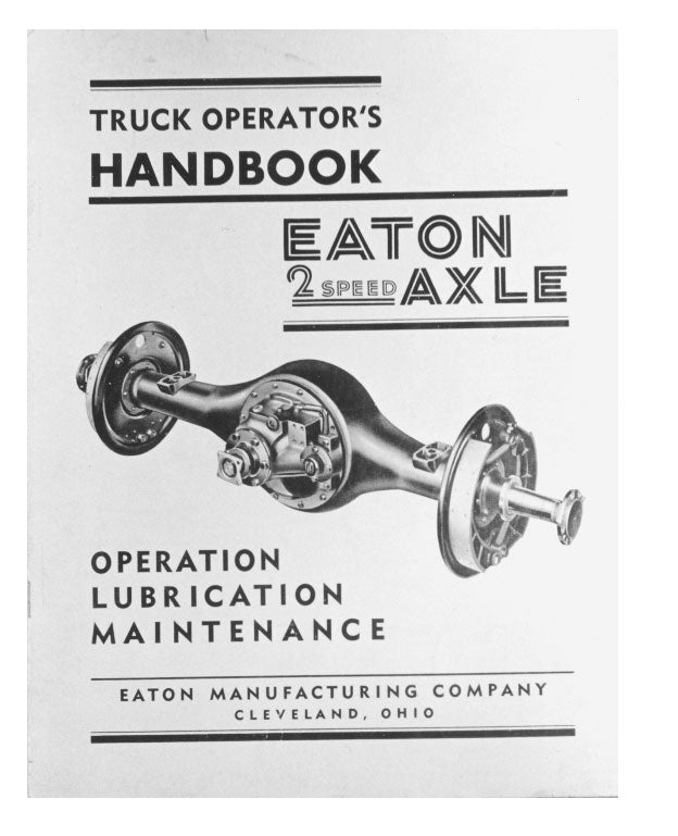 Eaton 2-Speed Axle Handbook – Bob Drake