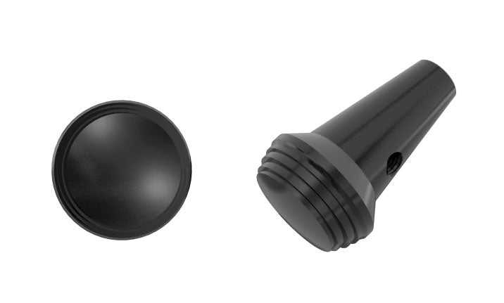 UNIVERSAL SHIFT KNOB, MERC-STYLE, BLACK