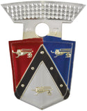 Hood Emblem; 1955-56 Fairlane