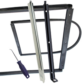 Windshield Seal & Division Bar Bundle; 1940 Car, 1940-47 Pickup