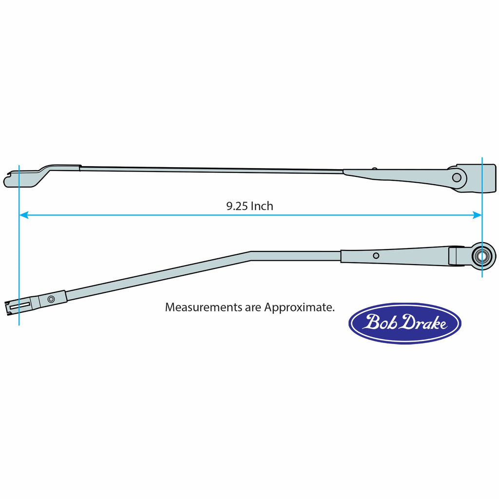 Wiper Arm, LH; 1940-47 Pickup, Truck
