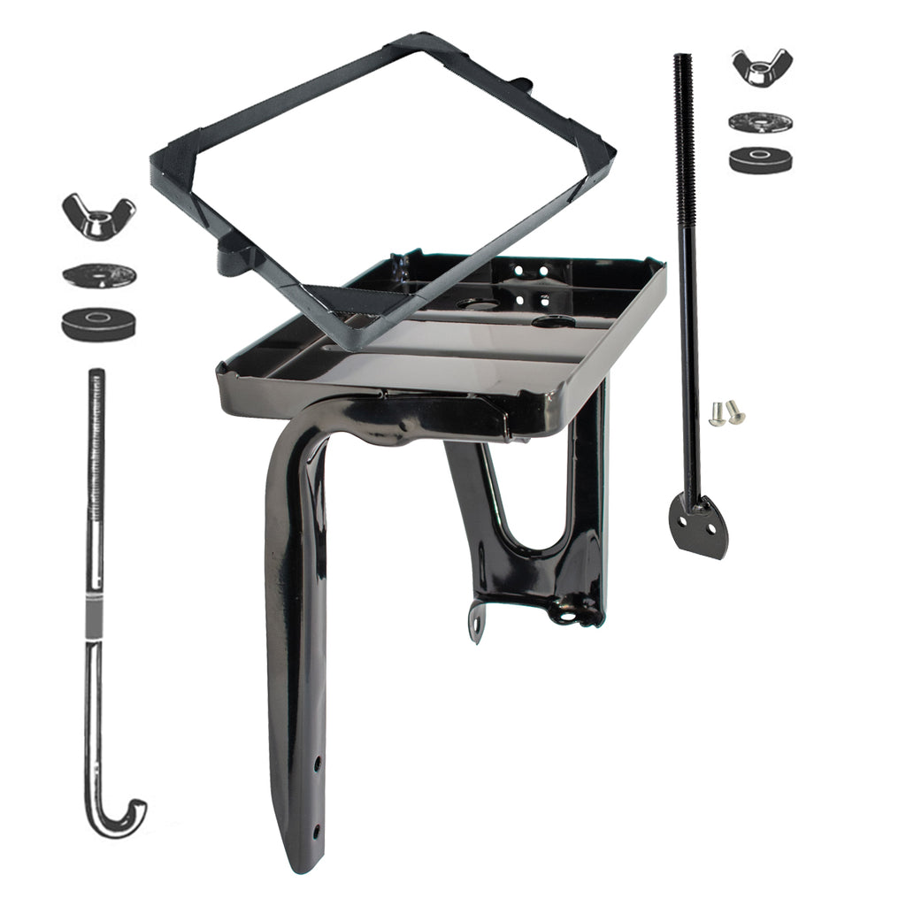 Battery Tray Bundle; 1941-48 Car