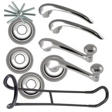 Load image into Gallery viewer, Handle, Crank &amp; Escutcheon Bundle; 1941-48 Car