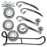 Handle, Crank & Escutcheon Bundle; 1941-48 Car