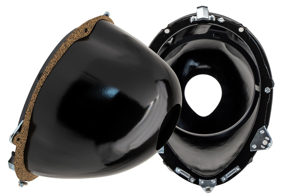 Headlight Buckets, Halogen; 1939 Deluxe