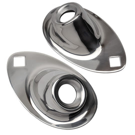Headlight Stands “Shorty” (Stainless); 1933-34 Car, 1935-37 Pickup