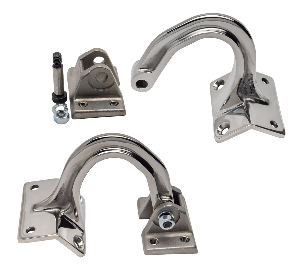 Trunk Lid Hinges (Stainless); 1933-34 Coupe, Cabriolet, Roadster