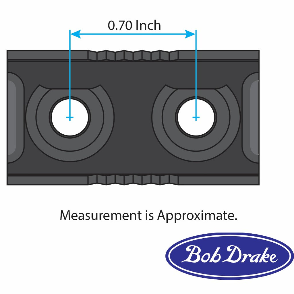 Door Striker Mounting Plates; 1935-39 Car, 1938-52 Pickup