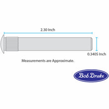 Load image into Gallery viewer, Oversized Hinge Pin (Stainless); 1932-48 Car, 1932-52 Pickup