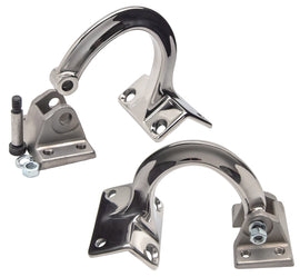Trunk Lid Hinges (Stainless); 1935-36 Coupe, Cabriolet, Roadster