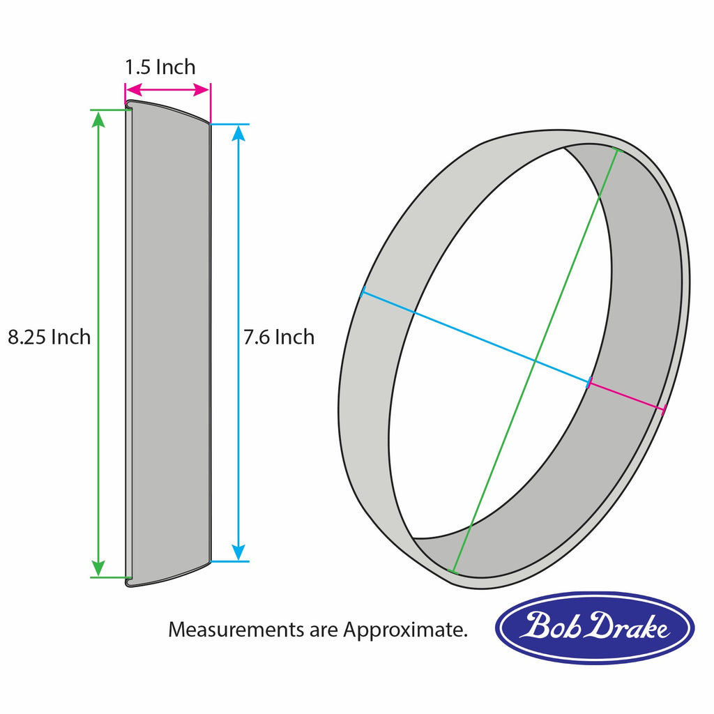 Headlight Rims; 1936 Car