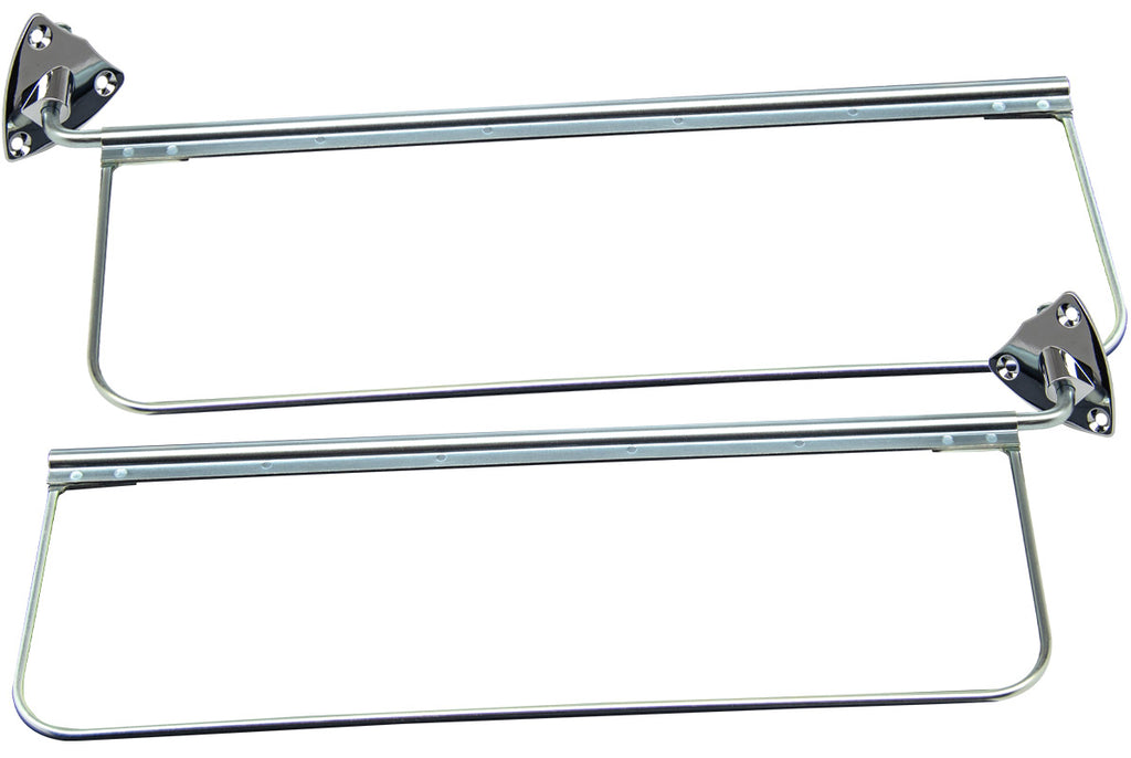 Sun Visors, Chrome; 1935-48 Closed Car