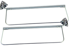 Sun Visors, Chrome; 1935-48 Closed Car