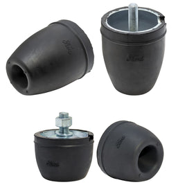 Front & Rear Axle Bumper Bundle; 1939-40 Car, Pickup