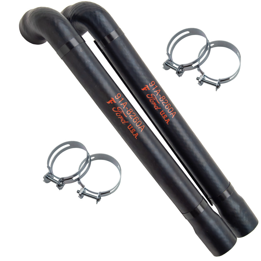 Upper Radiator Hose; 1939 Deluxe, 1940-41